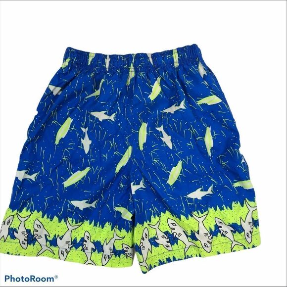 Kidlooks Boys 5/6 Shark Swim Set Tank Top & Trunks - Picture 5 of 12